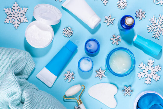 Winter skin and hand care cosmetics