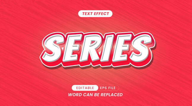 Font Text Effects - 3D Editable Text Series.