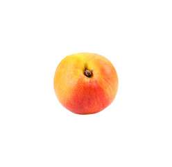 Nectarine fruit isolated on transparene png
