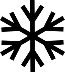 Snowflake linear icon