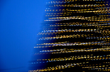 hallucinogenic light decoration of cheesy colors. replaces neon lights. long lines, loops, club...