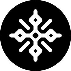 Snowflake line icon