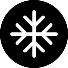 Snowflake line icon