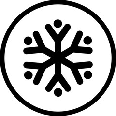 Snowflake shape