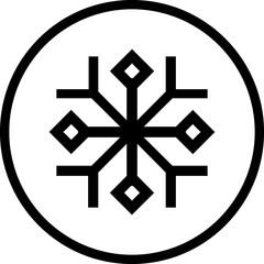Snowflake shape