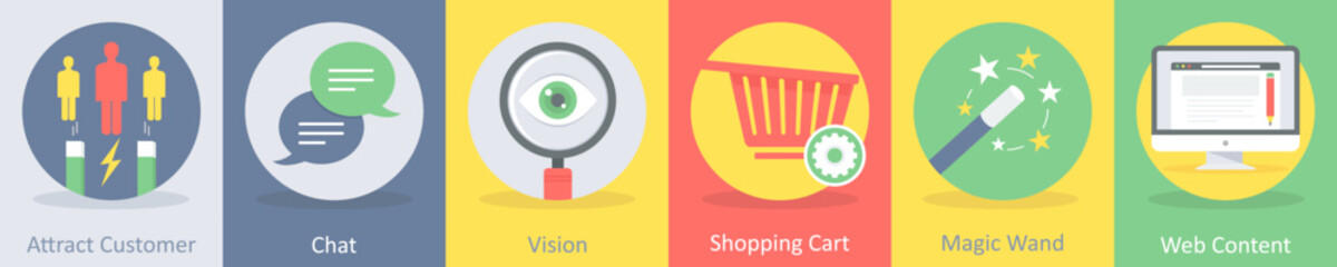 attract customer, chat