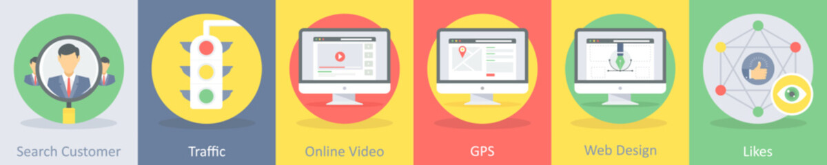 search customer, traffic