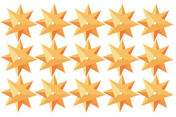 Seamless pattern with stars for packaging, ornament and wrapping.