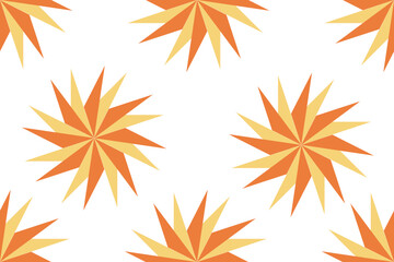 Set of stars vector isolated in white.