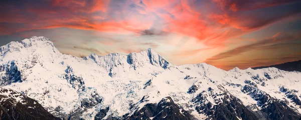 Printed roller blinds Aoraki/Mount Cook The landscape view of Sunset over Mount Cook, New Zealand