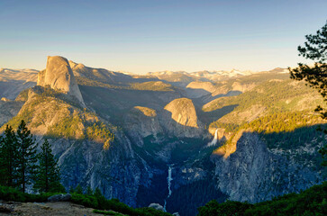 Yosemite national park in summer