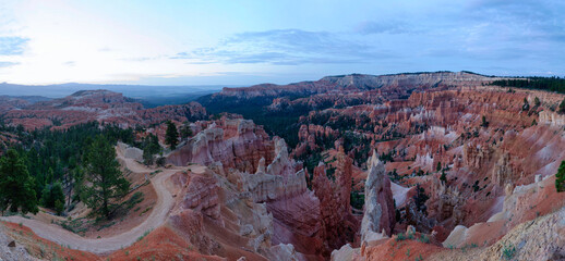 Bryce Canyon, the blue hours