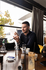 Serious talk about their company ideas and plans for the future