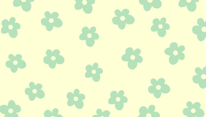 seamless pattern with flowers