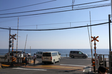 Seaside in Japan | Kamakura | Kamakura-Kōkō-Mae | SLAM DUNK scene