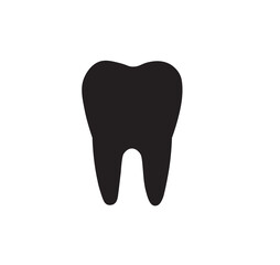 Clean teeth icon. Teeth icon vector template.