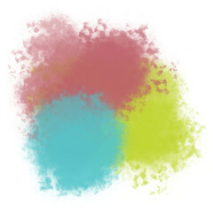 Abstract Watercolor Brushstroke Illustration