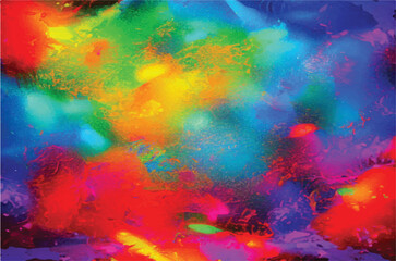 colorful abstract water painting background