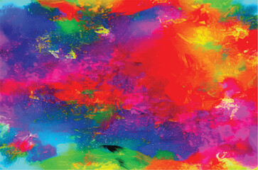 Fototapeta na wymiar colorful abstract water painting background