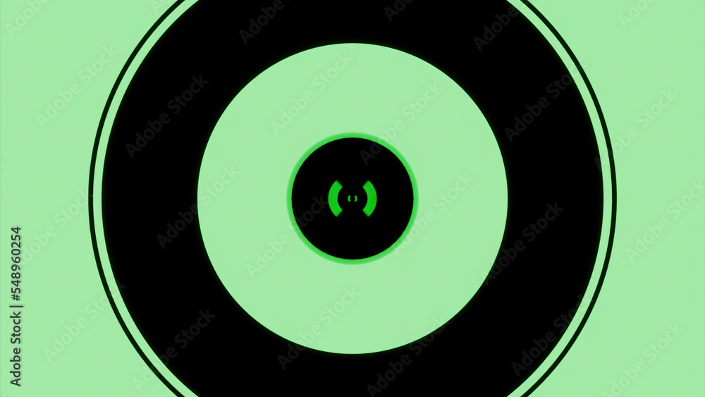 Poster searching signal rings background. design. interface of a modern application of online search with m