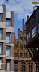 Fototapeta na wymiar Historical Old Town Hall in Hannover, the Capital City of Lower Saxony
