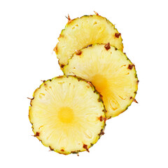 Pineapple fruit slices