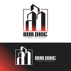 Home Design Logo, Building Logo, Property And Construction Company Icon