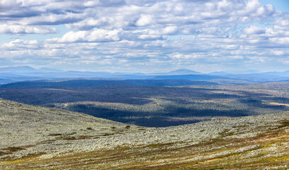 Fototapeta premium the Nature of Sonfjallet National Park
