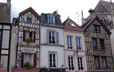Fachwerkhaeuser in Troyes