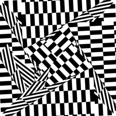 abstract halftone black and white background 