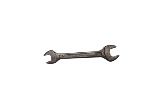 Old tools isolated on white background. clipping  paths