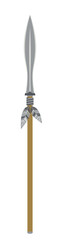 Spear War Lance Weapon Two Side Sharp Knight