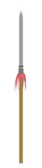 Spear War Lance Weapon Two Side Sharp Knight