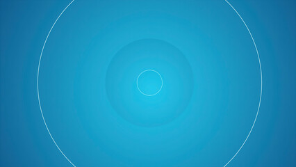 Simple animation with moving circles and changing backdrop. Motion. Simple background with pulsating rings to insert. Intro or transition with minimalistic circles
