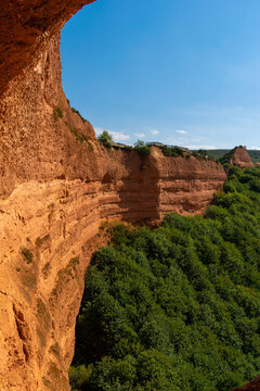 Las Medulas gold mining site, Ponferrada, El Bierzo, Leon, Castile and Leon, Spain