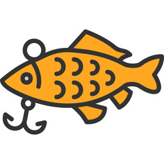Fishing Baits Icon