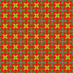 seamless pattern with flowers