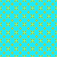 seamless pattern with dots in blue sky background 
