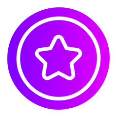 favorite gradient icon