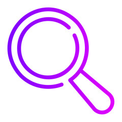 search gradient icon