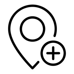 location line icon