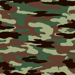 Cotton fabric A camouflage military army camo seamless tilable pattern background