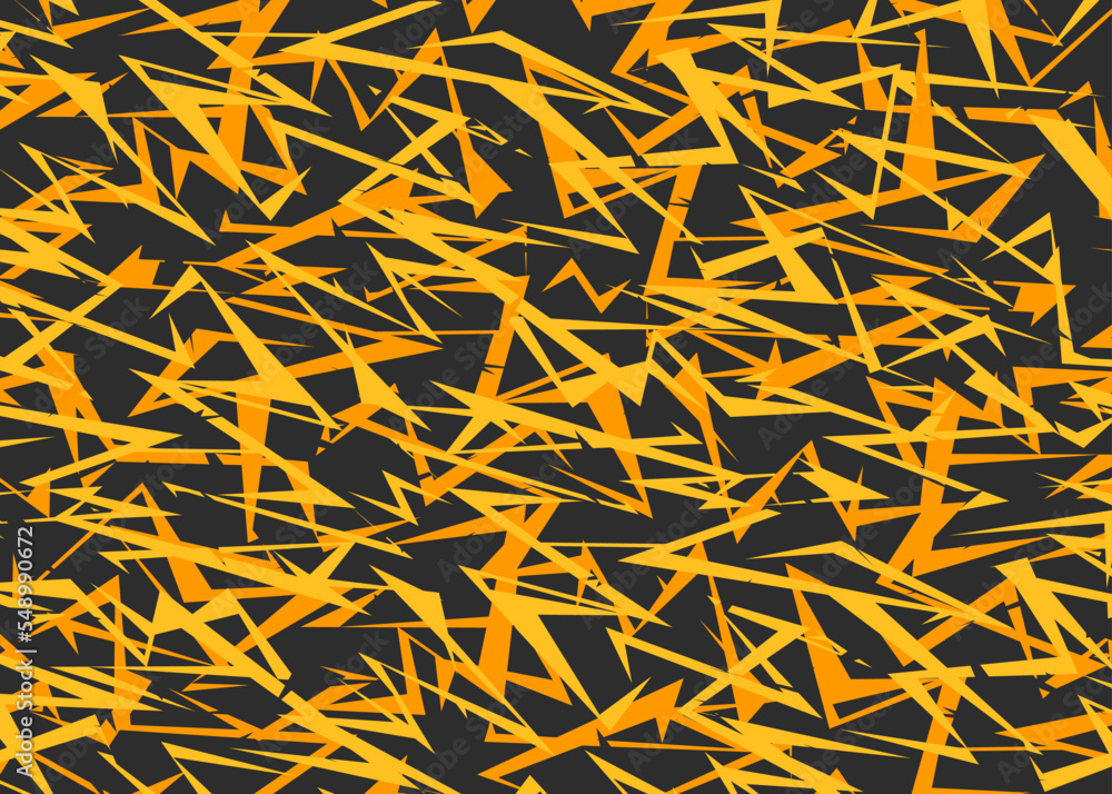 Poster abstract background with seamless rough lines pattern