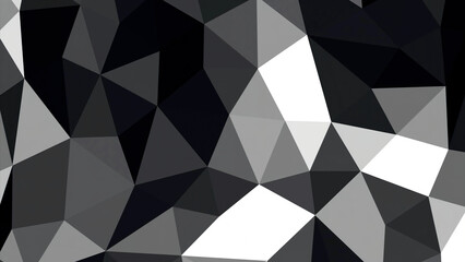 Gray background. Design.Bright illuminated puzzles from mosaics shimmering with different shades of gray in animation.