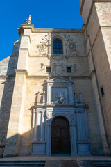 Royal Monastery of San Jerónimo in the city of Granada in Andalusia, Spain. Europe. September 30, 2022
