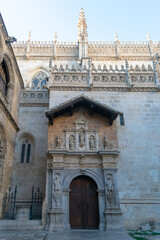Fototapeta na wymiar Sagrario Parish Church in the city of Granada in Andalusia, Spain. Europe. September 30, 2022 