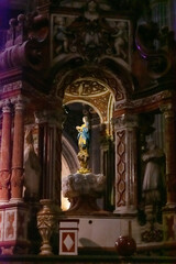 Fototapeta premium Sagrario Parish Church in the city of Granada in Andalusia, Spain. Europe. September 30, 2022 