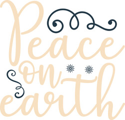 Peace on earth SVG