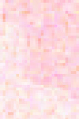 trendy abstract pastel pink pixel background with free space