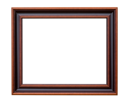 Classic wooden frame